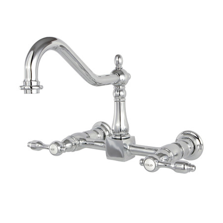 TUDOR KS1241TAL 8-Inch Centerset Wall Mount Kitchen Faucet KS1241TAL